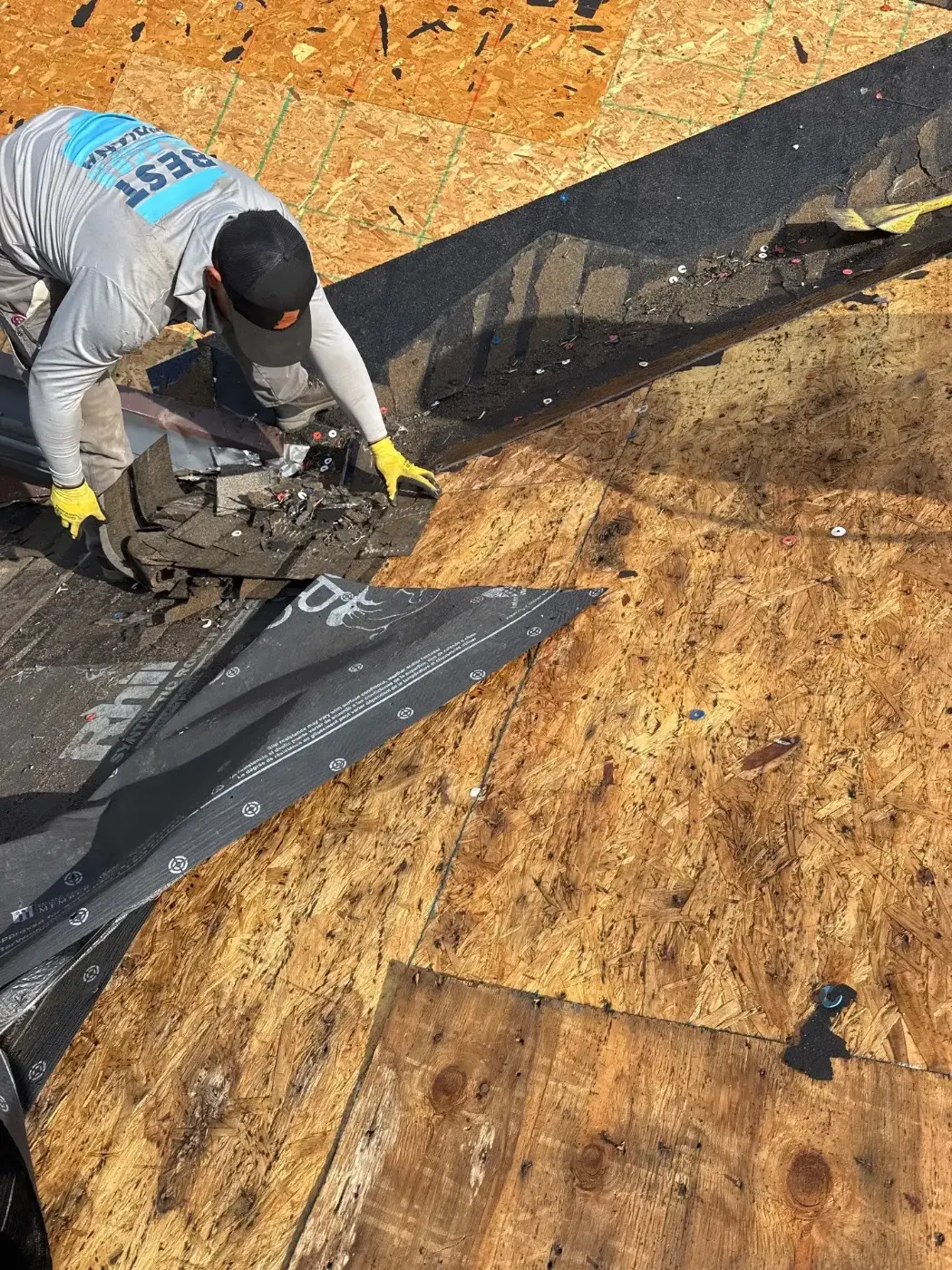Commercial roofing by Old Town Carmel Commercial Roofing near Carmel, IN